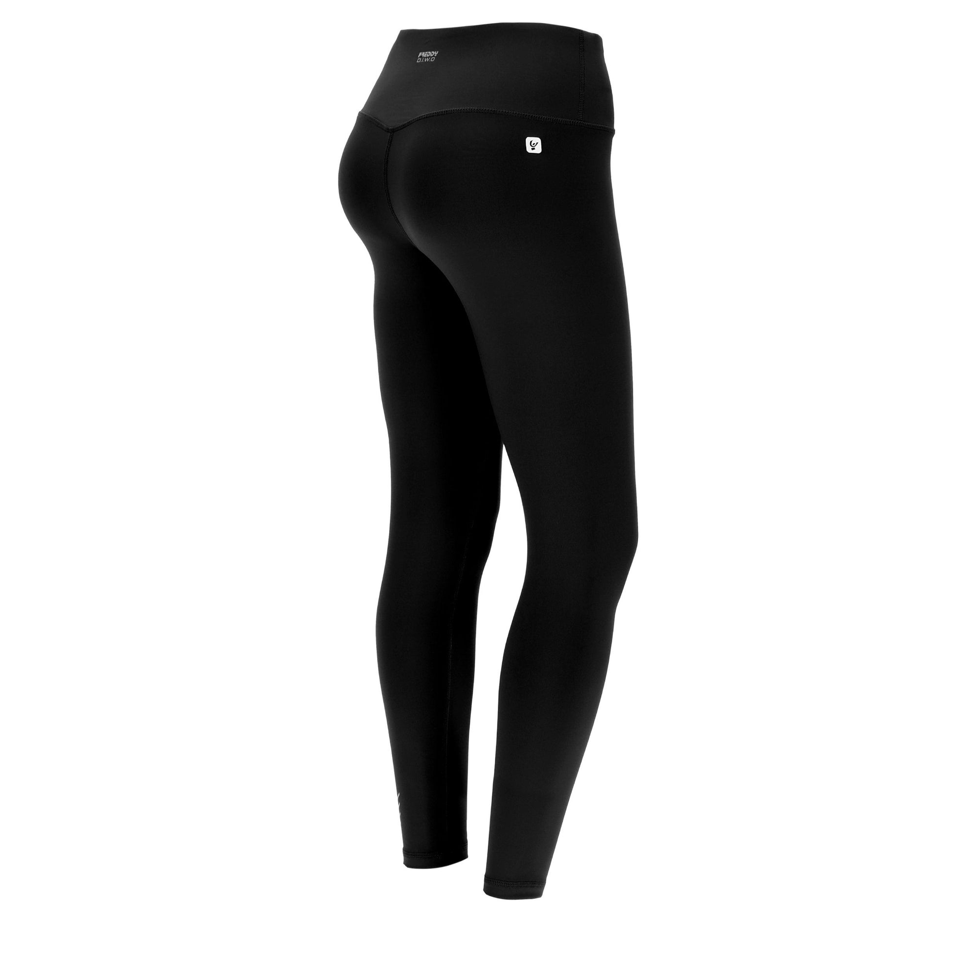 Freddy Pantalone Leggings SuperFit 7/8 vita alta in tessuto tecnico SF5HC004 N nero