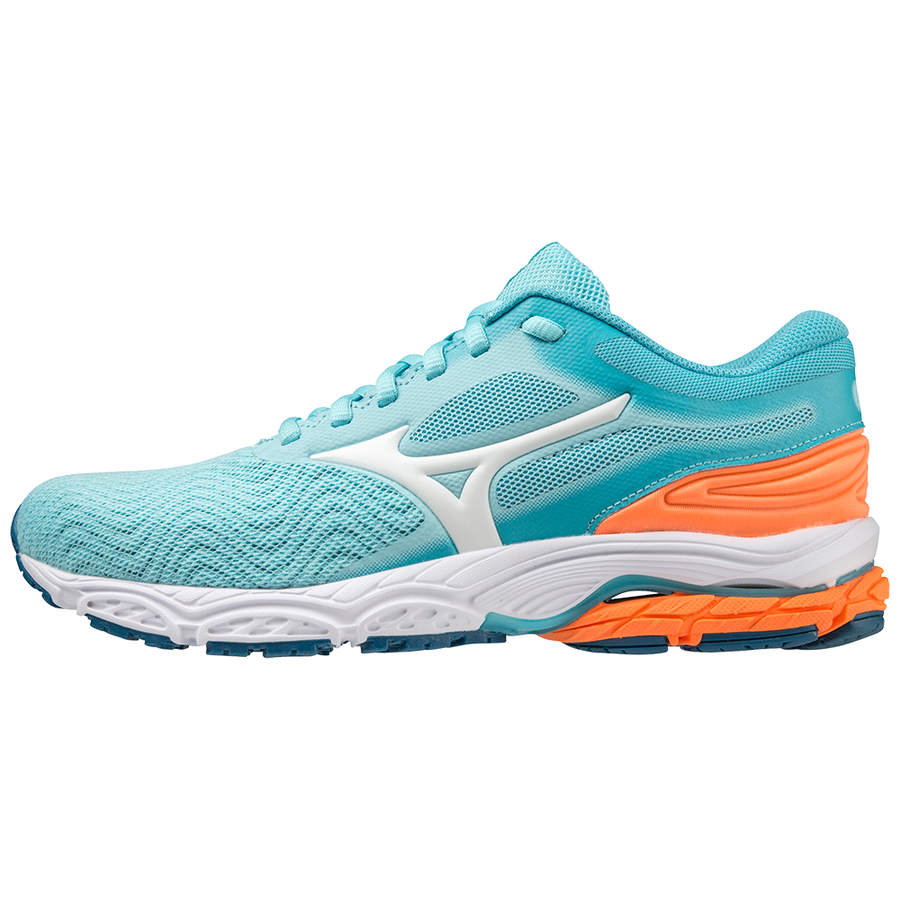 Mizuno Wave Prodigy 4 J1GD2210 women's running shoe
71 white orange antigua sand