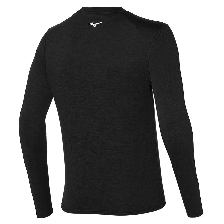 Mizuno Maglia mezza zip da corsa Impulse Core LS Half Zip J2GA153509 black