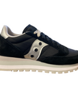 Saucony Jazz Triple S60530-15 sneakers da donna nero-argento, vista laterale