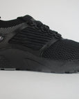 Scarpe da ginnastica Lotto Breeze UP T4037 nere da donna, vista laterale