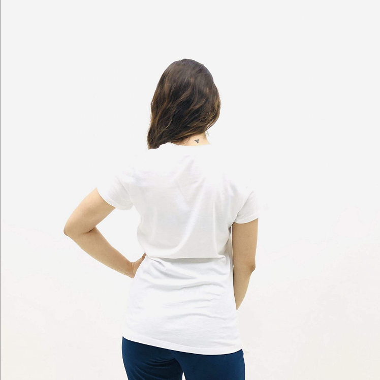 Nike T-shirt in jersey da donna W CI1383 100 bianco