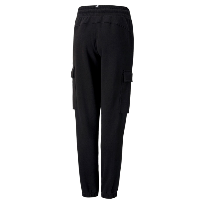 Puma sports trousers with pockets for boys Power Cargo Sweatpants cl B 589339 01 black