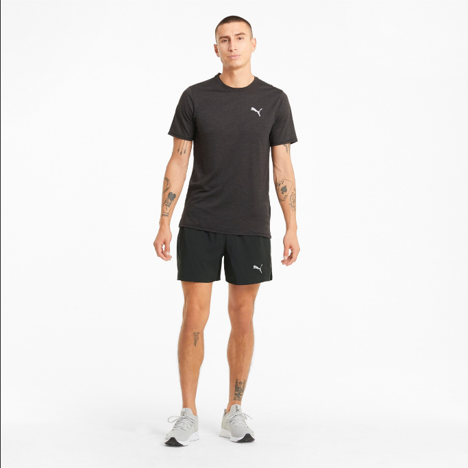Puma men's running shorts Run Favorite Woven 5" Session Short M 520215 01 black