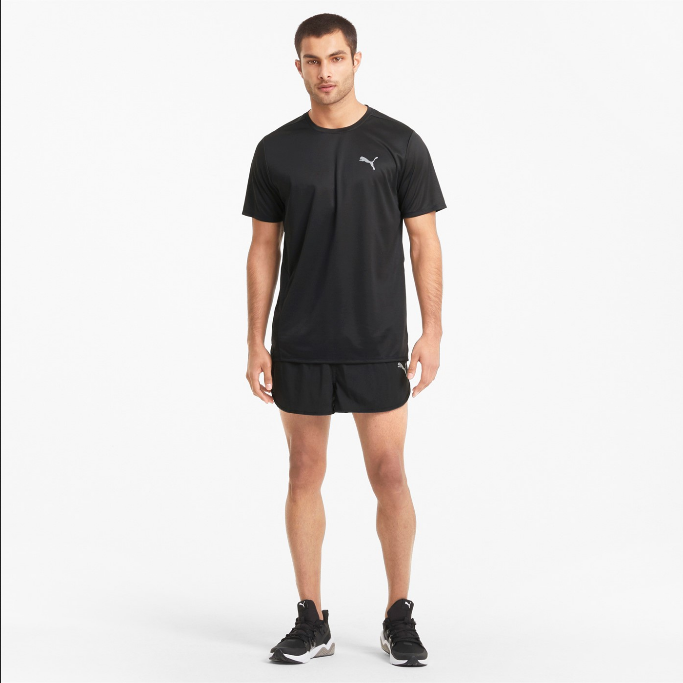 Puma men's running shorts Run Favorite Split Short 520214 01 black