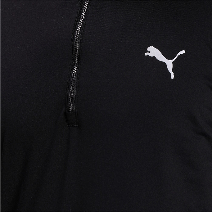 Puma Running shirt half zip long sleeve Run Favorite 1/4 Zip M 520211 01 black