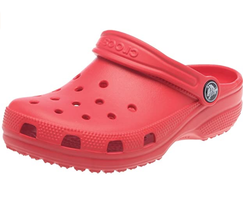 Crocs sandalo sabot da bambini Classic Clog 204536 rosso