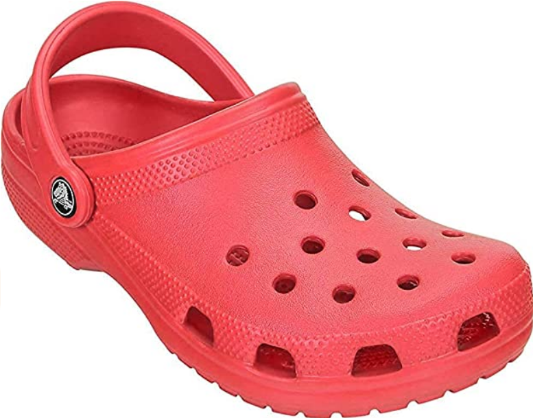 Crocs sandalo sabot da bambini Classic Clog 204536 rosso