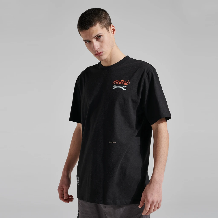 Dolly Noire Salta Foss short sleeve t-shirt ts013-ta-01 black