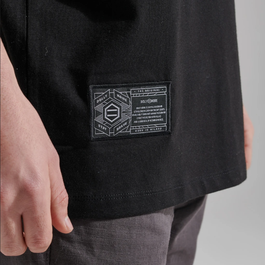 Dolly Noire Salta Foss short sleeve t-shirt ts013-ta-01 black