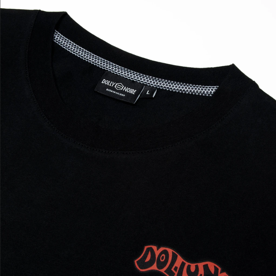 Dolly Noire Salta Foss short sleeve t-shirt ts013-ta-01 black