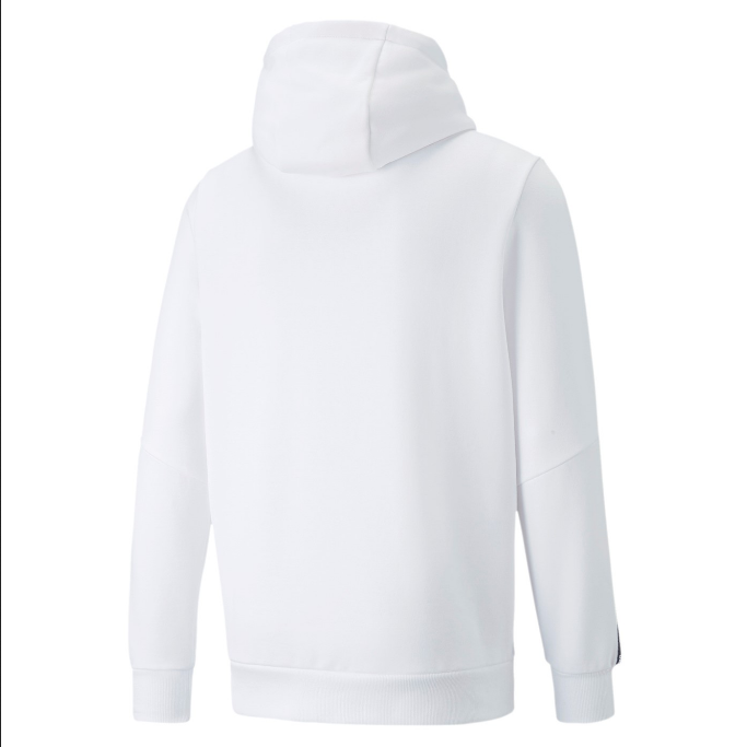 Puma felpa con cappuccio Tape 589411 02 bianco