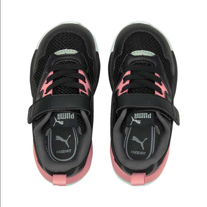 Puma scarpa sneakers da bambina X-Ray Lite 374398 17 nero rosa argento