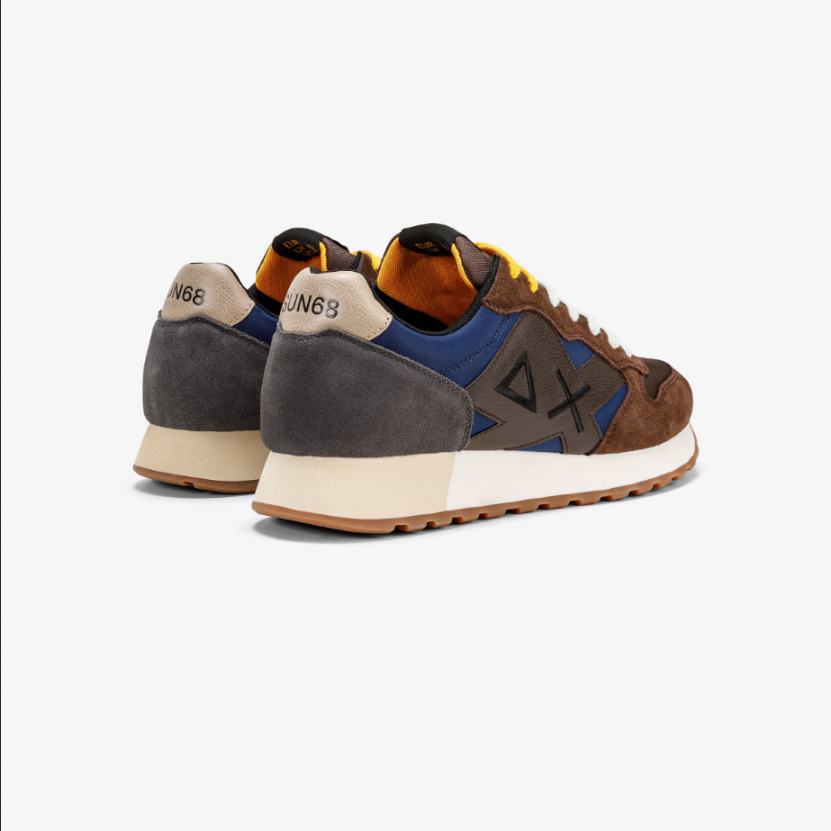Sun68 men's sneakers Jaki Colors Z41112 0708 blue-brown