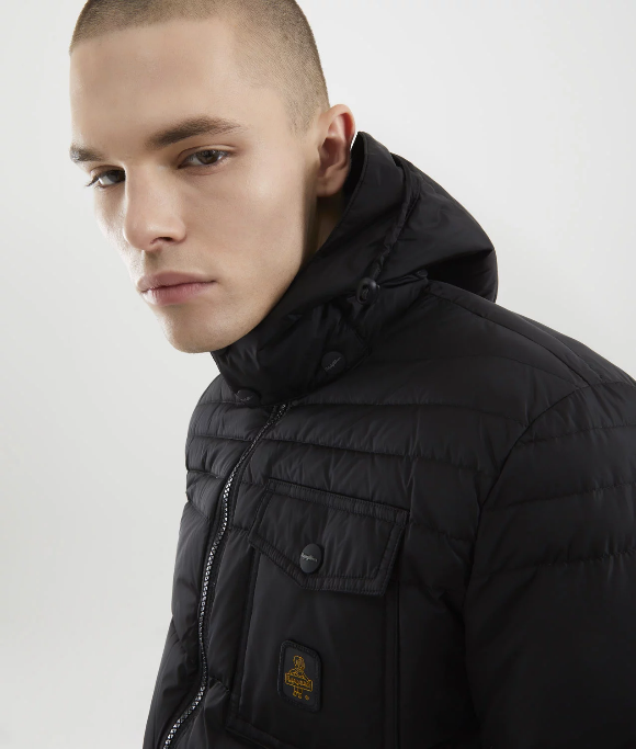 RefrigiWear Piumino Benson da uomo NY0185 G06000 019 nero