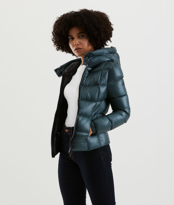 RefrigiWear Women's Down Jacket Ashley NY0183 E03266 030 green