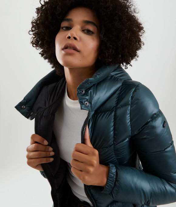 RefrigiWear Women's Down Jacket Ashley NY0183 E03266 030 green