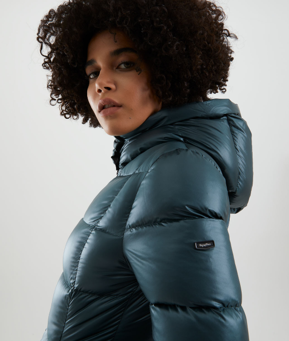 RefrigiWear Women's Down Jacket Ashley NY0183 E03266 030 green
