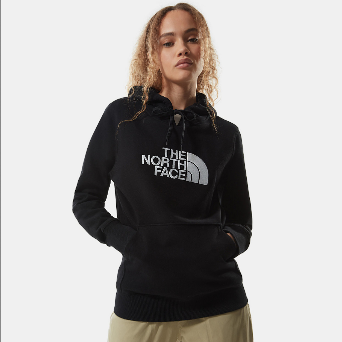 The North Face Drew Peak Women's Hoodie with Kangaroo Pocket NF0A55ECJK31 Black