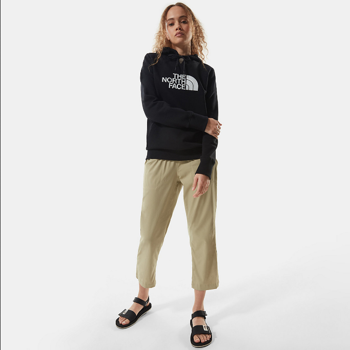 The North Face Drew Peak Women's Hoodie with Kangaroo Pocket NF0A55ECJK31 Black