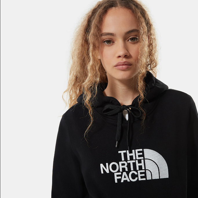 The North Face Drew Peak Women's Hoodie with Kangaroo Pocket NF0A55ECJK31 Black