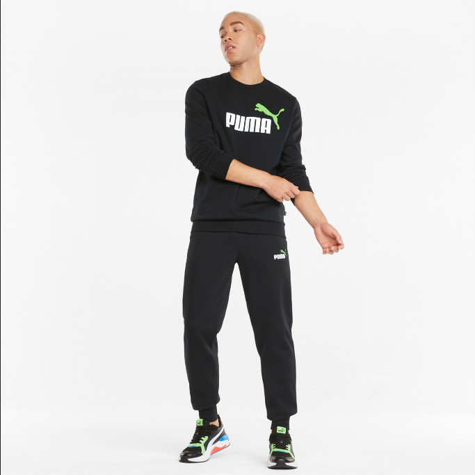 Puma ESS+ 2 sports trousers with FL Logo 586767 56 black