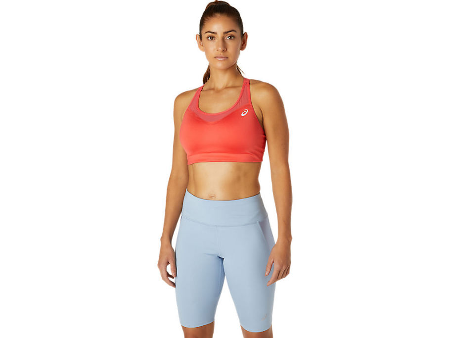 Asics women's tank top Accelerate Bra 2012B911 701 grapefruit pink