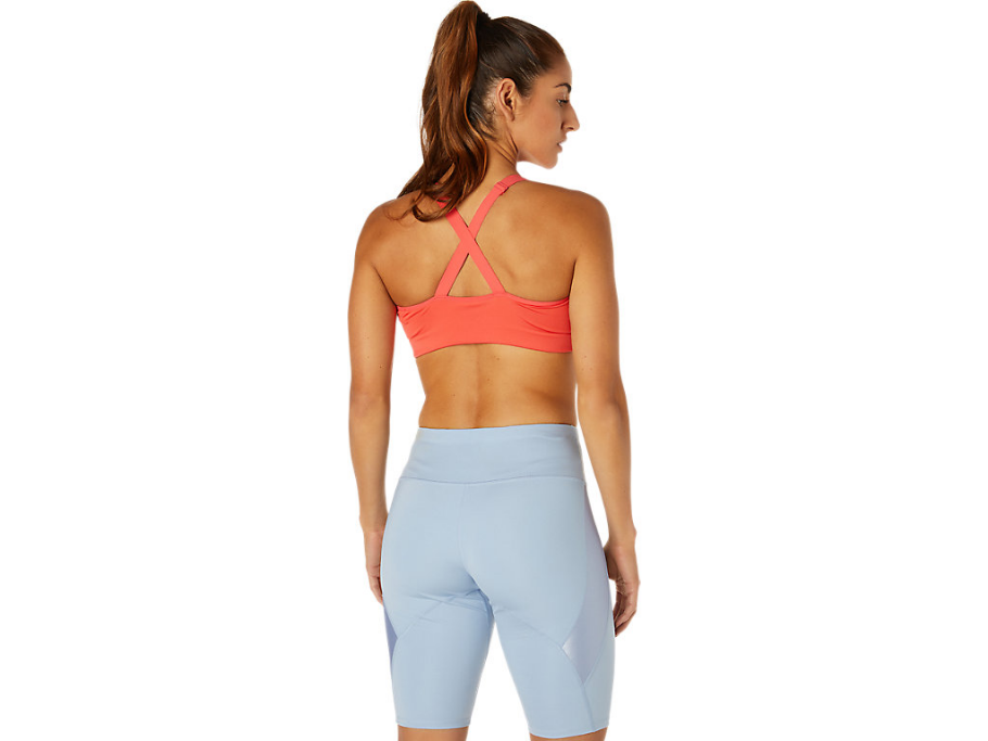 Asics women's tank top Accelerate Bra 2012B911 701 grapefruit pink