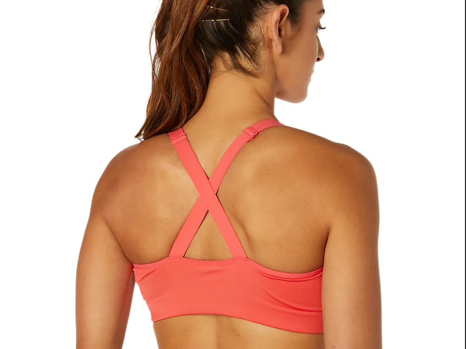 Asics women's tank top Accelerate Bra 2012B911 701 grapefruit pink