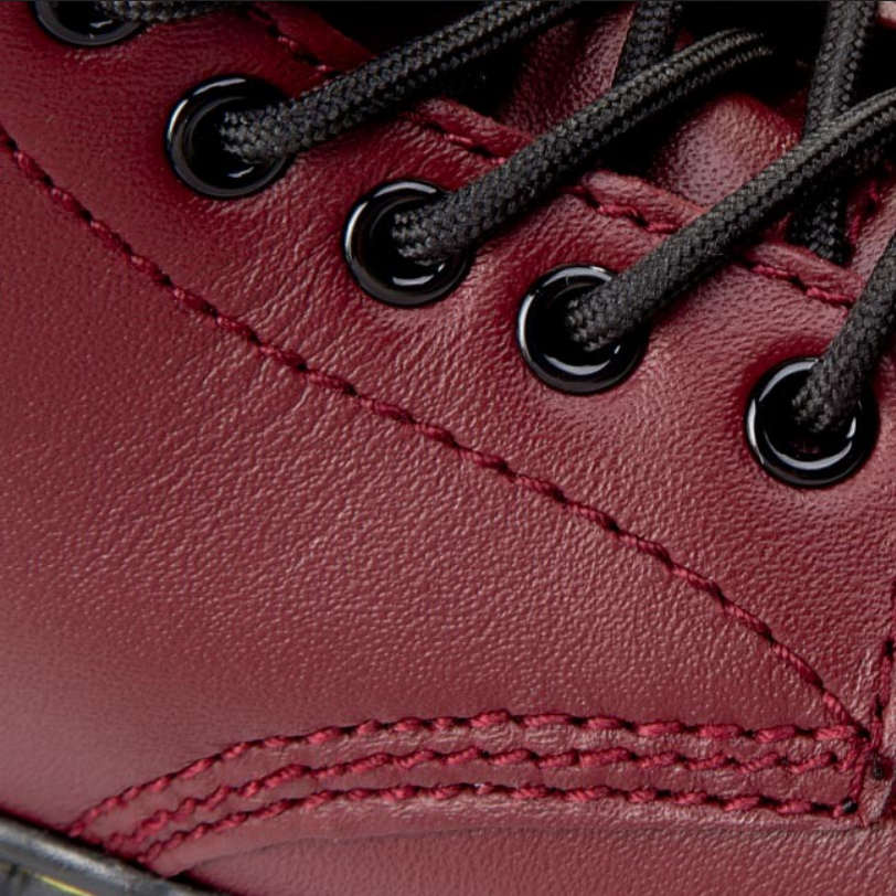 Dr. Martens anfibio da ragazzi 1460 J Softy T 15382601 rosso ciliegia