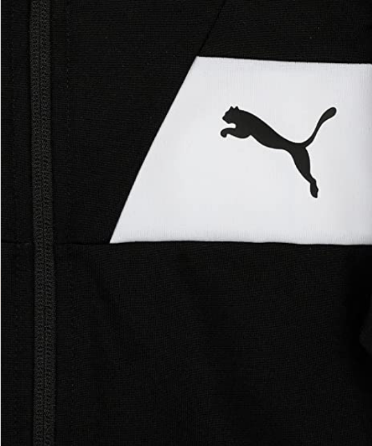 Puma boys' tracksuit in acetate Poly Suit 583252 01 black