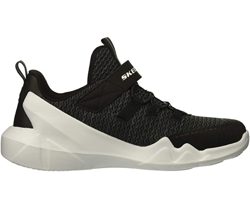 Skechers scarpa da ginnastica da ragazzo DLT-A Interserge 97960L BKCC nero grigio