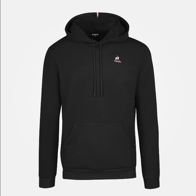 Le Coq Sportif Men's cotton hoodie ESS N°1 M 2210363 black