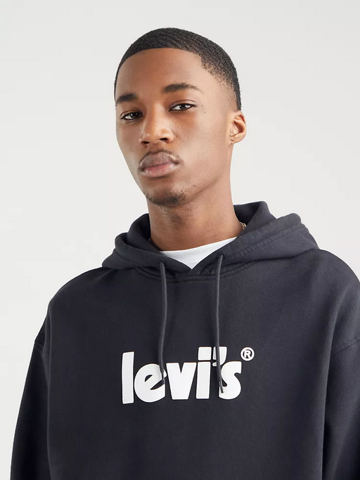 Levis Felpa con Cappuccio Graphic 384790079 black