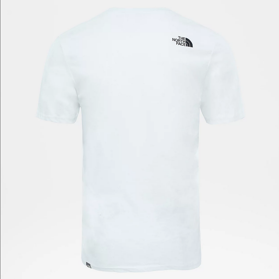 The North Face T-shirt maniche corte da uomo Easy NF0A2TX3FN41 bianco