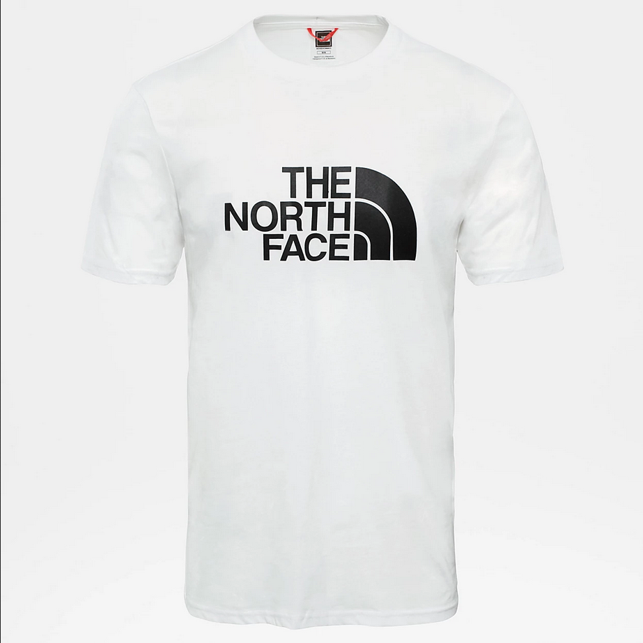 The North Face T-shirt maniche corte da uomo Easy NF0A2TX3FN41 bianco