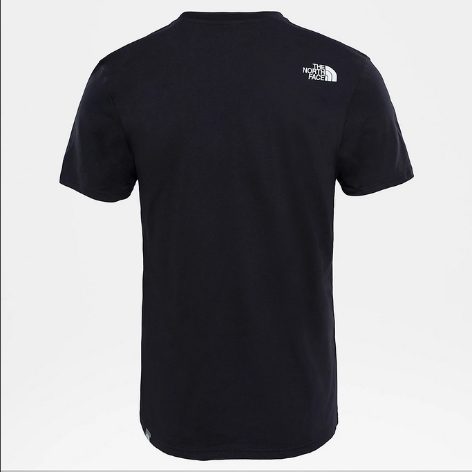 The North Face maglietta manica corte da uomo S/S Simple Dome NF0A2TX5JK31 nero