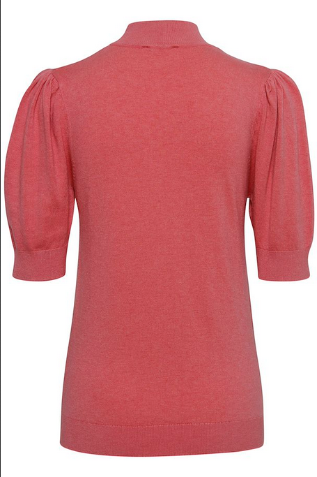 b.young Bymmpimba Puff Sleeve 20811091 1817411 raspberry wine