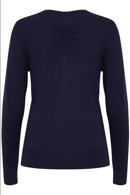 b.young Knitted Cardigan Pimba 20811102 193920 peacoat