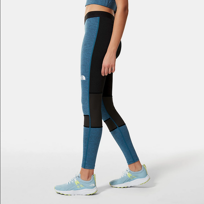 The North Face Legging Mountain Athletics da donna NF0A5IF75W8 banff blue black heather-black