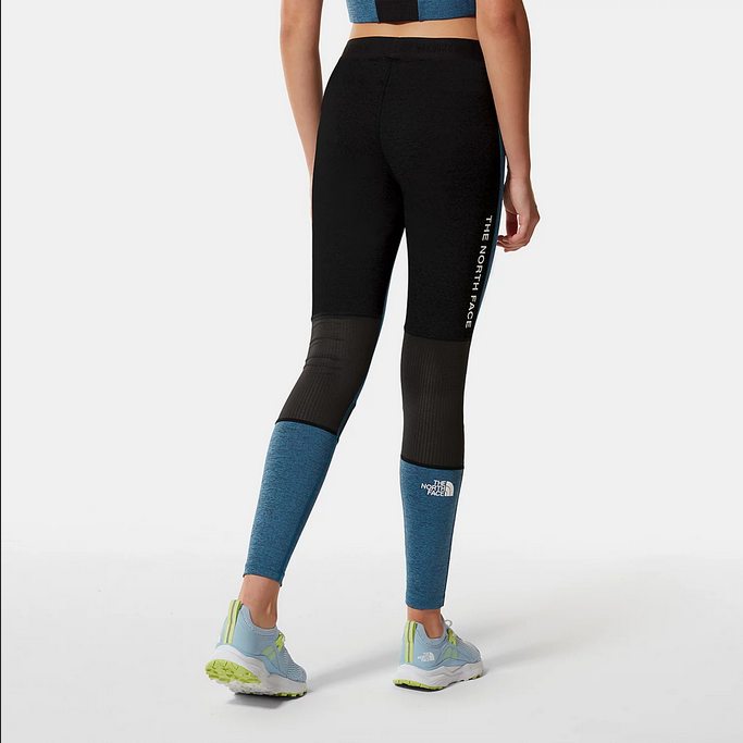 The North Face Legging Mountain Athletics da donna NF0A5IF75W8 banff blue black heather-black