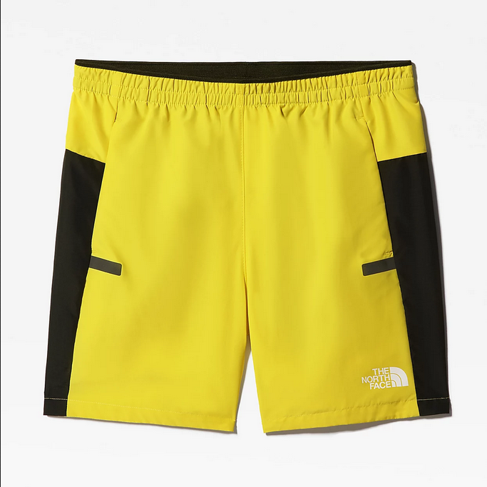 The North Face Short Mountain Athletics da uomo NF0A5IEWY7C acid yellow-black