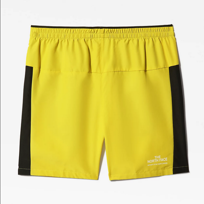 The North Face Short Mountain Athletics da uomo NF0A5IEWY7C acid yellow-black