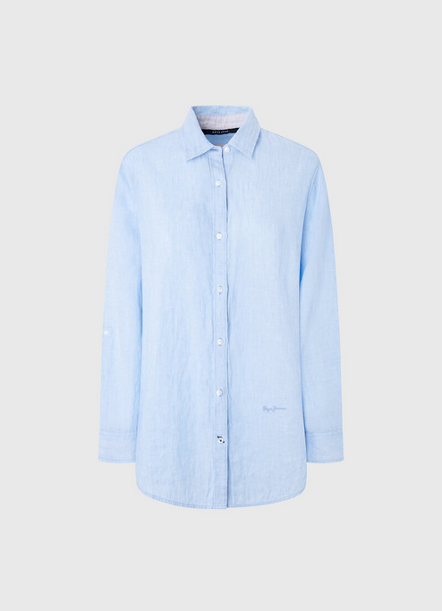 Pepe Jeans Ingrid shirt PL304212 551 Blue