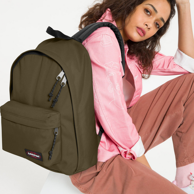 Eastpak Zaino per la scuola e tempo libero Out Of Office EK000767 J32 army olive