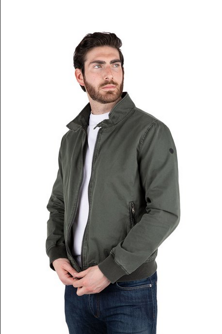 Censured Bomber in Cotone Lavato in Capo JM6006TCOLY 34