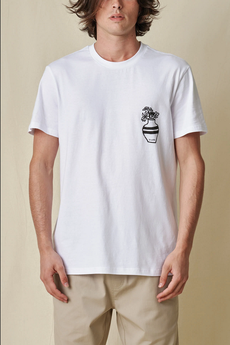 Globe Bootleg Dreams Tee SS short sleeve t-shirt GB02241004 WHT white