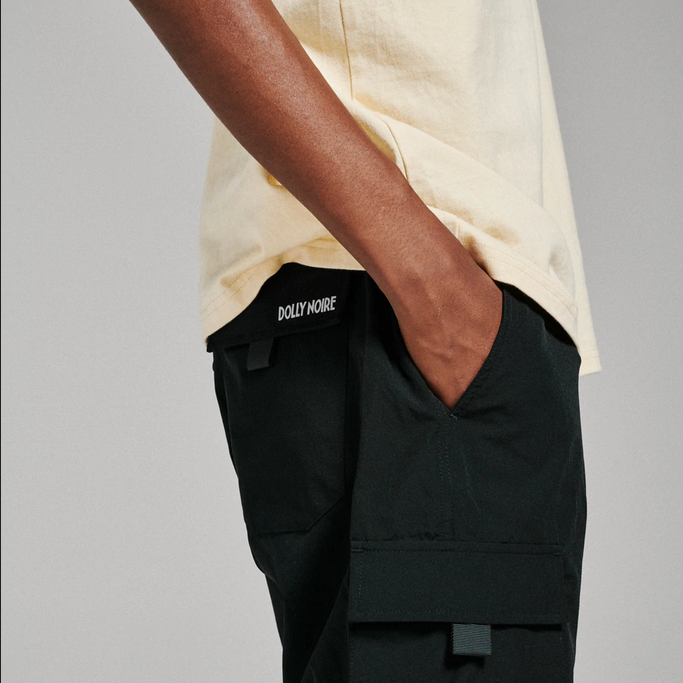 Dolly Noire pantaloncino con tasconi da uomo Techno pa144-po-01 nero