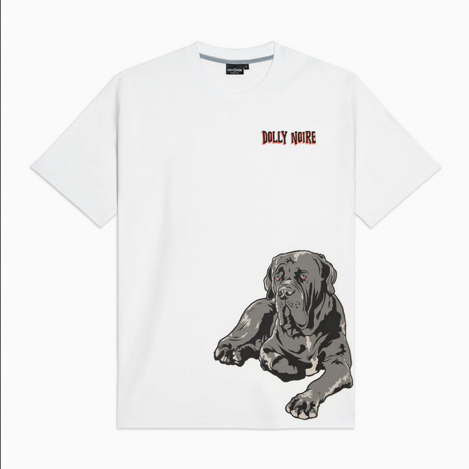 Dolly Noire Neapolitan Mastiff Tee ts096-ta-02 white