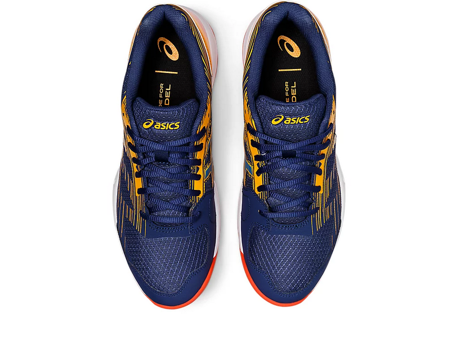 Asics men's padel shoe Gel Exclusive 6 1041A200 400 blue-amber
